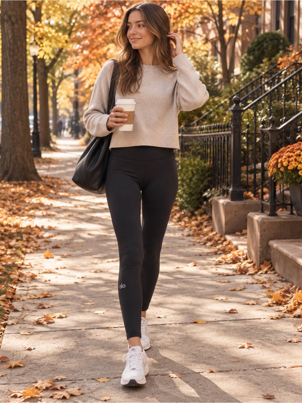 Alo Yoga Airbrush High-Waist Leggings Black Size Small